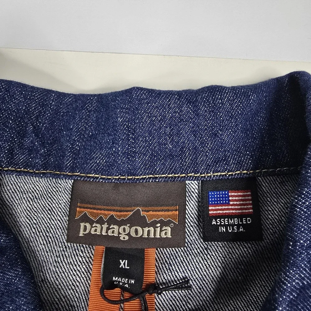 Patagonia Steel Forge Denim Jacket Mens XL Dyneema Made In USA NWT 27850 Raw XL